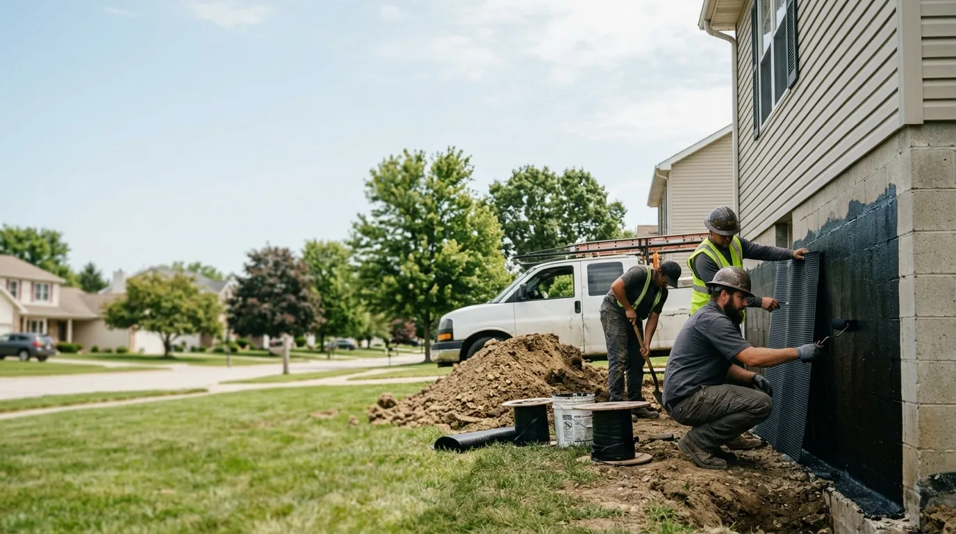 Basement Waterproofing in Clarksburg, OH near me